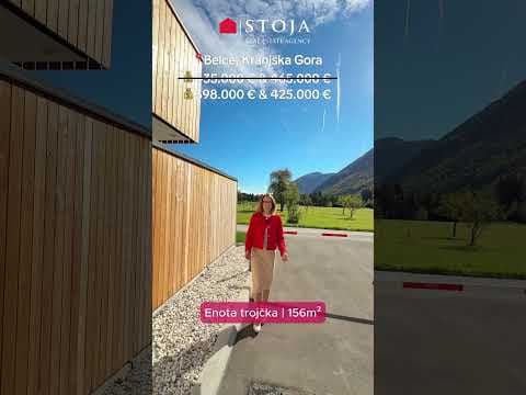Prodamo sodobno triplex stanovanje v bližini Kranjske Gore