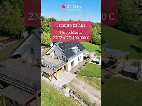 Prodamo luksuzno počitniško vilo z jacuzzijem Novo Mesto, Škocjan