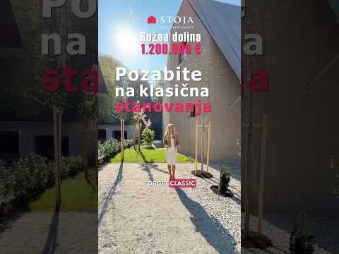 Prodamo ekskluzivno dvoetažno 4-sobno stanovanje v Rožni dolini