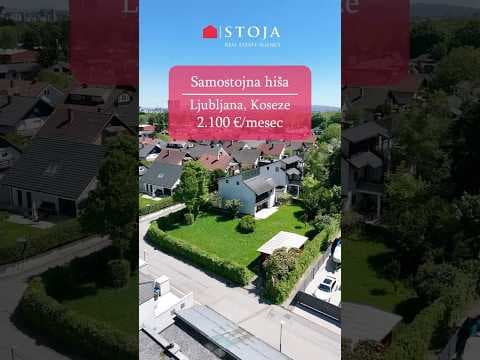 Oddamo samostojno hišo v Kosezah